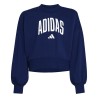 ADIDAS Sudadera Seasonals Essentials Collegiate Typography Crewneck Azul Dark BlueNiño