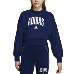 ADIDAS Sudadera Seasonals Essentials Collegiate Typography Crewneck Azul Dark BlueNiño