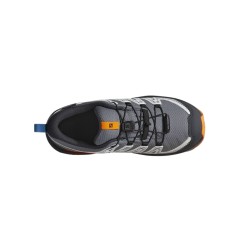 Salomon Zapatillas XA PRO V8 WP J Azúl Naranja Grisaille Dark Blue Turmeric Niño