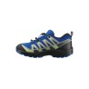 Salomon Zapatillas XA PRO V8 WP J Azúl Verde Negro Gris Nautical Blue Black Sharp Green Niño