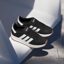 ADIDAS Zapatillas Run 70s 2.0 Blanco Negro Black White Niño