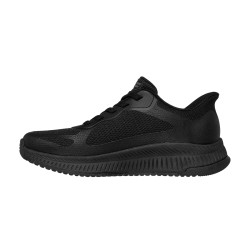 Skechers Zapatillas Slip-in Bobs Squad 4 Staple Look 4 Negro Black Mujer