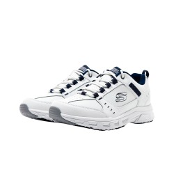 Skechers Zapatillas Relaxed Fit Oak Canyon Redwick Blanco Azul Marino Navy White Hombre