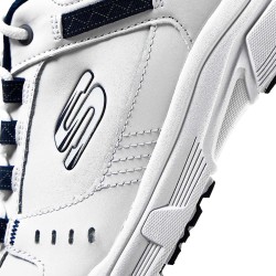 Skechers Zapatillas Relaxed Fit Oak Canyon Redwick Blanco Azul Marino Navy White Hombre