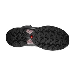 Salomon Bota X Ultra 360 LTR Mid GTX Gris Violeta Verde Pastel Green Milieu Sedona Sage Nirvana Mujer