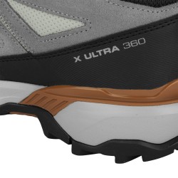 Salomon Bota X Ultra 360 LTR Mid GTX Gris Teja Verde Pastel Wrought Iron Sedona Sierra Hombre
