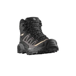 Salomon Bota X Ultra 360 Mid GTX Negro Black Plum Kitten Shale Mujer