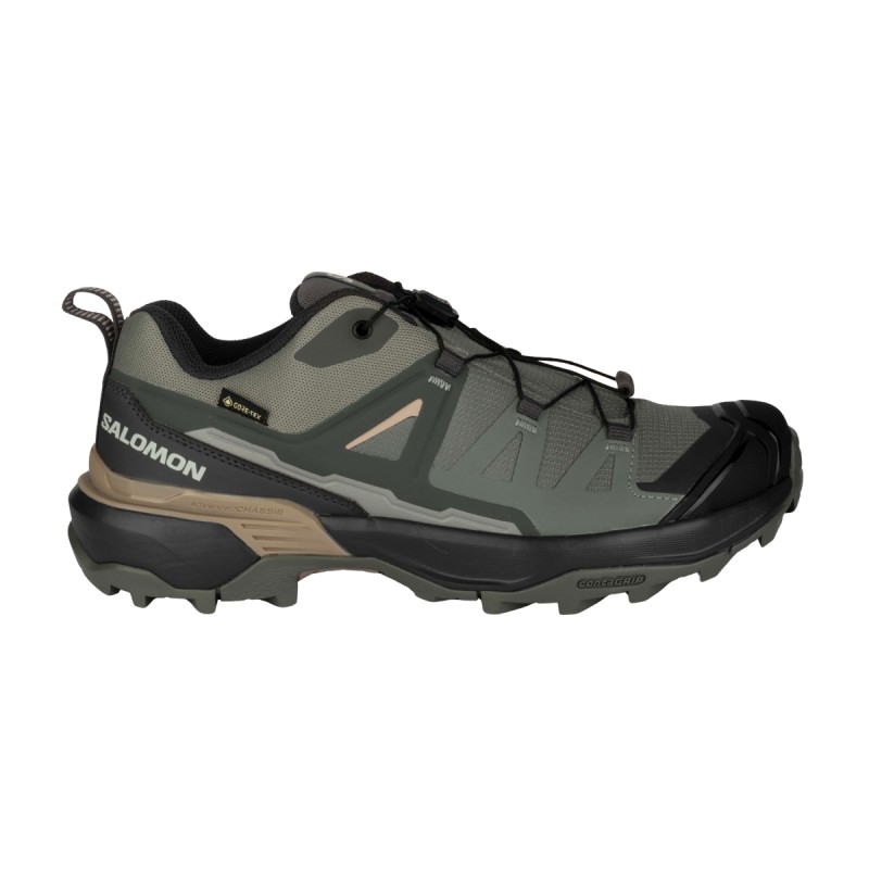 Salomon Zapatillas X Ultra 360 GTX Verde Marrón Crema Sedona Sage Urban Chic Etherea Mujer