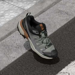 Salomon Zapatillas X Ultra 360 Ltr GTX Gris Verde Teja Wrought Iron Sedona Sage Sierra Hombre