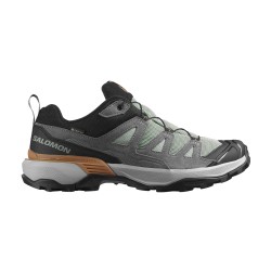Salomon Zapatillas X Ultra 360 Ltr GTX Gris Verde Teja Wrought Iron Sedona Sage Sierra Hombre
