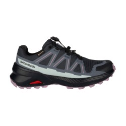 Salomon Zapatillas Speedcross Peak GTX Azul Morado Violeta Celeste Blue Nights Grisaille Nirvana Mujer