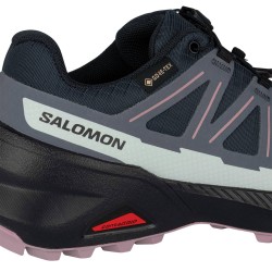 Salomon Zapatillas Speedcross Peak GTX Azul Morado Violeta Celeste Blue Nights Grisaille Nirvana Mujer