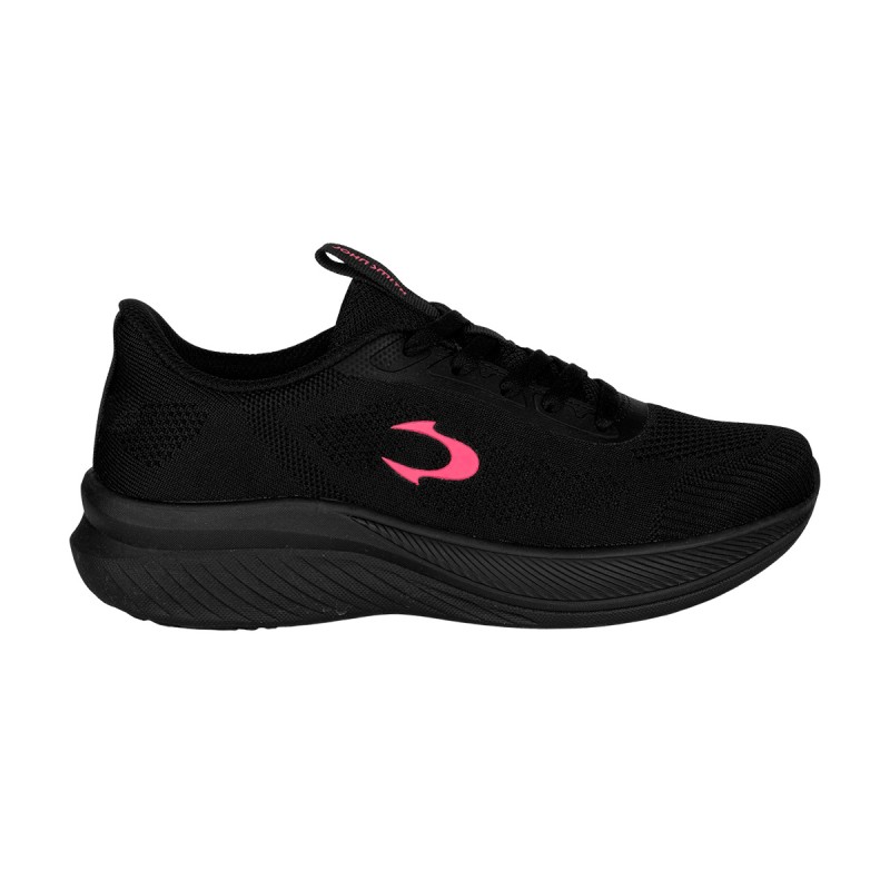 John Smith Zapatillas RASHA Negro Rosa Mujer