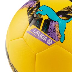 Puma Balón Orbita LaLiga 1 híbrido 2024-2025 Amarillo