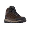 Columbia Bota Strata Trail Mid WP Marrón Purple Cordovan Mujer