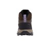 Columbia Bota Strata Trail Mid WP Marrón Purple Cordovan Mujer