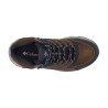 Columbia Bota Strata Trail Mid WP Marrón Purple Cordovan Mujer