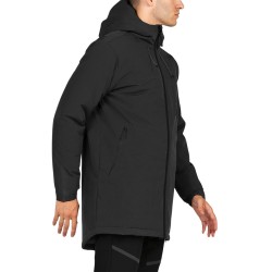 +8000 Chaqueta Fibras Impermeable Paros Negro Black Hombre