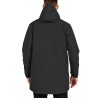 +8000 Chaqueta Fibras Impermeable Paros Negro Black Hombre