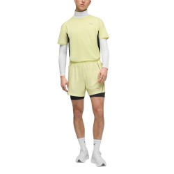 Puma Camiseta M Run Velocity Amarillo Gold Moon Hombre