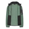 Campagnolo Chaqueta Polar de punto jacquard Knit-Tech fleece Verde Musk Hombre