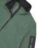 Campagnolo Chaqueta Polar de punto jacquard Knit-Tech fleece Verde Musk Hombre