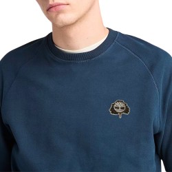 Timberland Sudadera Tree Logo Patch Azul Blue Hombre