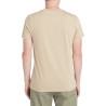 Timberland Camiseta Tree Logo Patch Beige Hombre