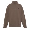 Timberland Sudadera 1/4 zip Marrón Brown Hombre