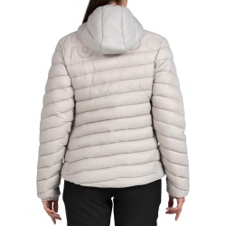 +8000 Chaqueta Fibras Mircela Gris Piedra Stone Mujer