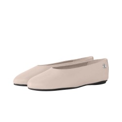 Calvin Klein Manoletina Round Beige Chateau Mujer
