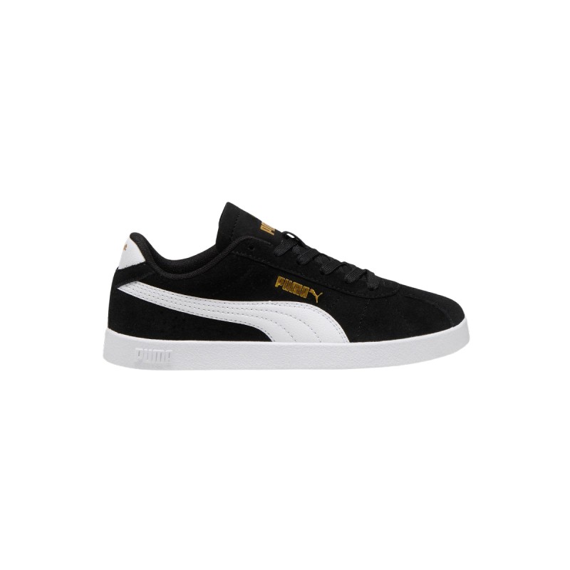 Puma Zapatillas Club II Jr Black White Blanco Negro Niño