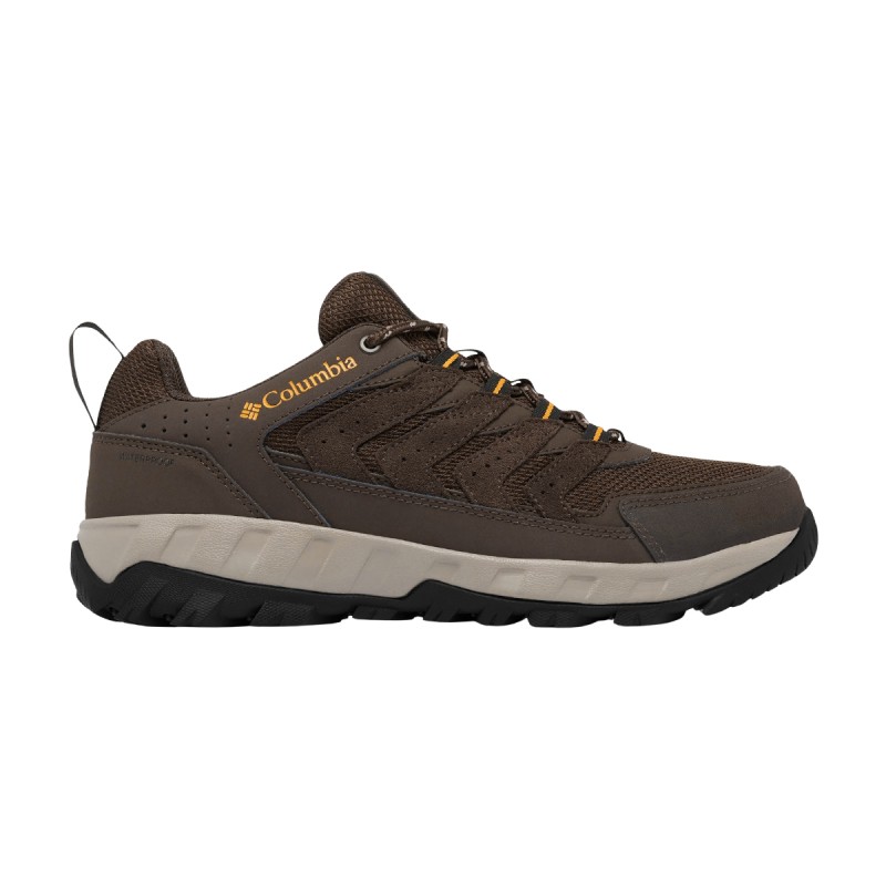 Columbia Zapatillas Strata Trail Low WP Marrón Cordovan Hombre