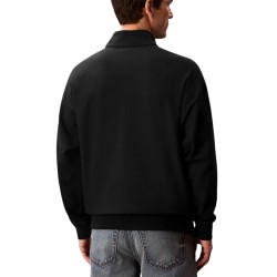 Calvin Klein Sudadera Media Cremallera Negro Black Hombre