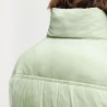 Tommy Hilfiger Abrigo Acolchado Hood Ess Puffer Verde Claro Misty Sage Mujer