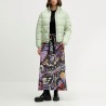 Tommy Hilfiger Abrigo Acolchado Hood Ess Puffer Verde Claro Misty Sage Mujer