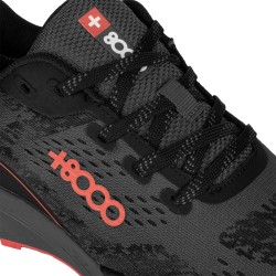 +8000 Zapatillas Deportivo Tocla W Negro Gris Rojo Mujer
