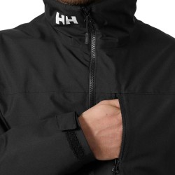 Helly Hansen Chaqueta Impermeable Crew Midlayer Jacket 2 negro Hombre