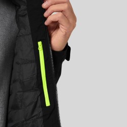 Helly Hansen Chaqueta Fibras HP Lifaloft Racing Sailing Gris Oscuro Evony Hombre