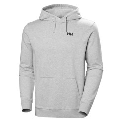 Helly Hansen Sudadera Core Graphic Hoodie Gris Grey Melange Hombre