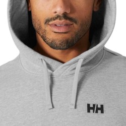 Helly Hansen Sudadera Core Graphic Hoodie Gris Grey Melange Hombre