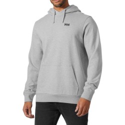 Helly Hansen Sudadera Core Graphic Hoodie Gris Grey Melange Hombre