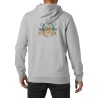 Helly Hansen Sudadera Core Graphic Hoodie Gris Grey Melange Hombre