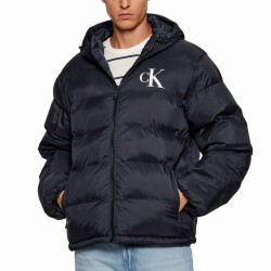 Calvin Klein Chaqueta Fibras Monograma Azul Oscuro Dark Sapphire Hombre