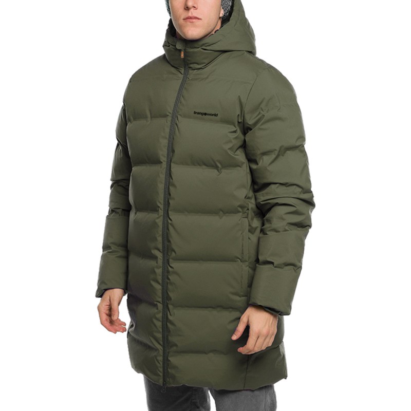 Trangoworld Chaqueta Plumas Lincoln Verde Hombre
