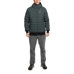 Trangoworld Chaqueta Plumas Teos ST Gris Verdoso Hombre