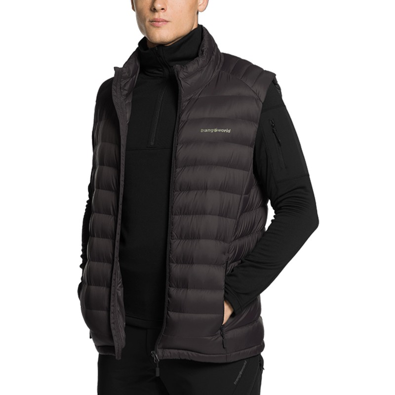 Trangoworld Chaleco Plumas Otal DC Black Bean Hombre