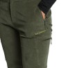 Trangoworld Pantalón Pana Goym ST Verde Deep Depths Hombre