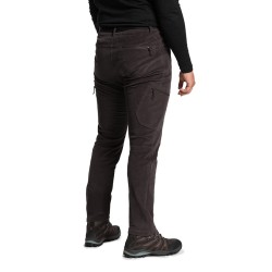 Trangoworld Pantalón Pana Goym ST Marrón Black Bean Hombre