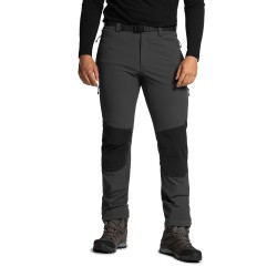 Trangoworld Pantalón Trekking Rovek V02 Gris Ebony Caviar Hombre
